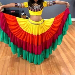 Multicolor Women's Skirt